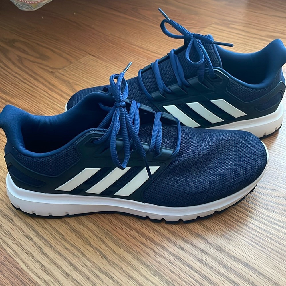 Adidas navy cloud foam ortho sneakers